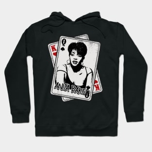 Retro Anita Baker Card Style Hoodie